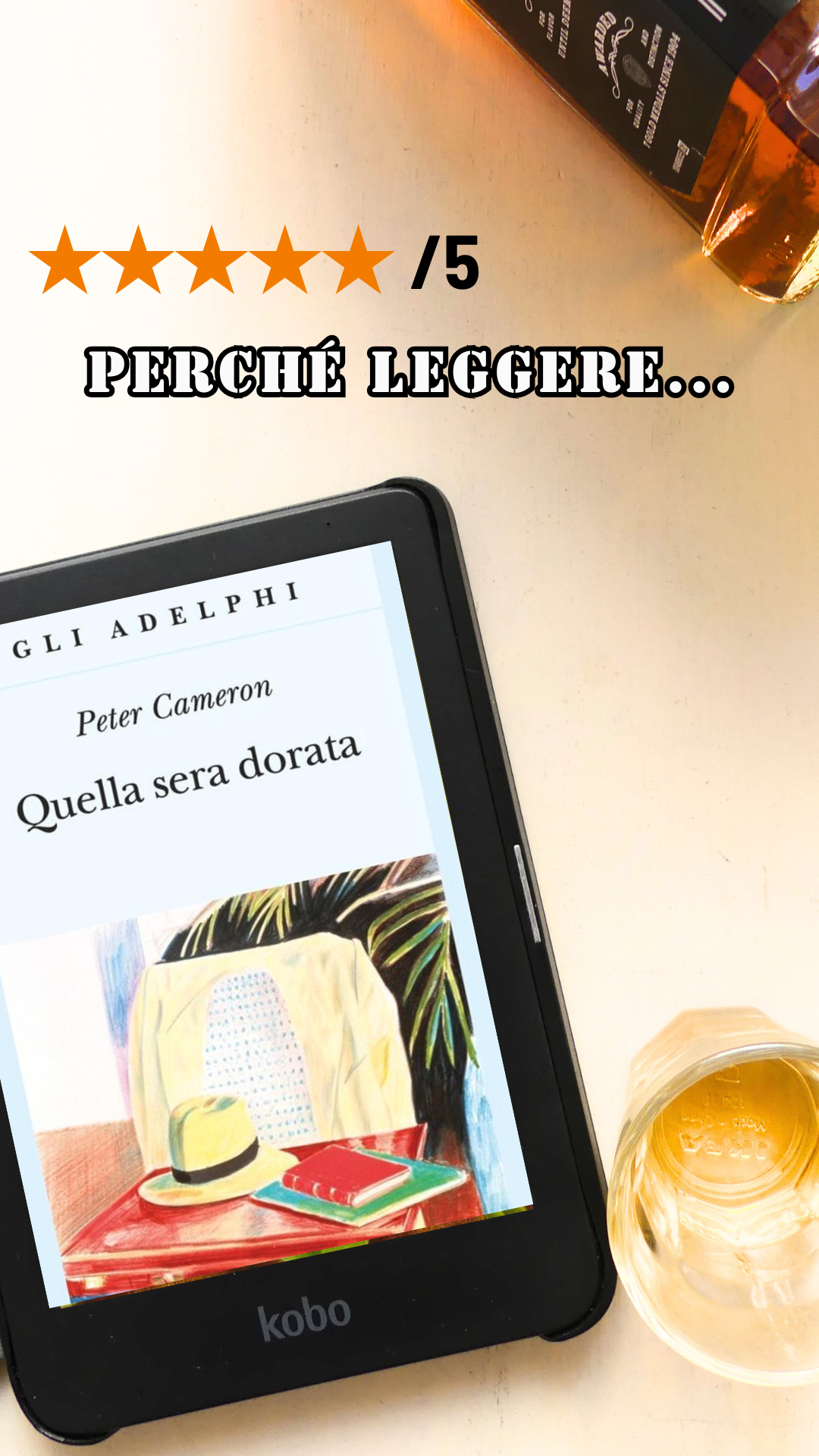 Quella sera dorata copertina libro